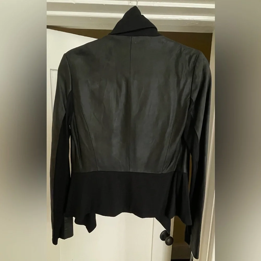 Bagatelle Ruffle Front Drape Jacket - Picture 2 of 4